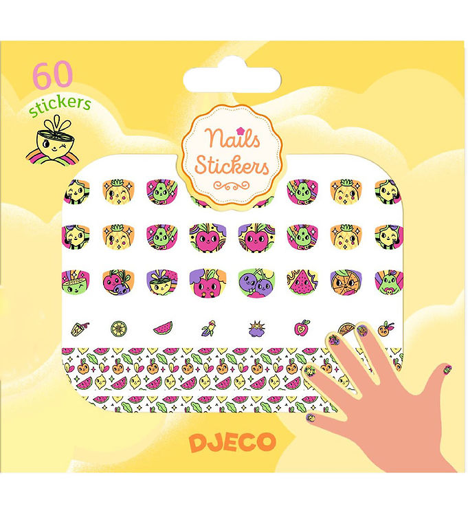 Djeco Negle Klistermærker - 120 stk - Boost Djeco Negle Klistermærker - 120 stk - Boost