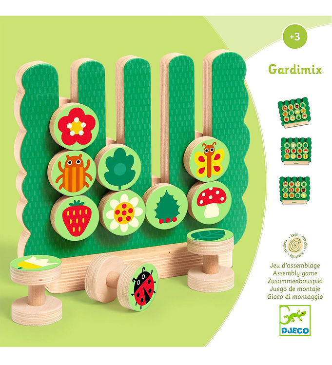 Djeco Puslespil - Træ - 20 stk. - Gardimix Djeco Puslespil - Træ - 20 stk. - Gardimix