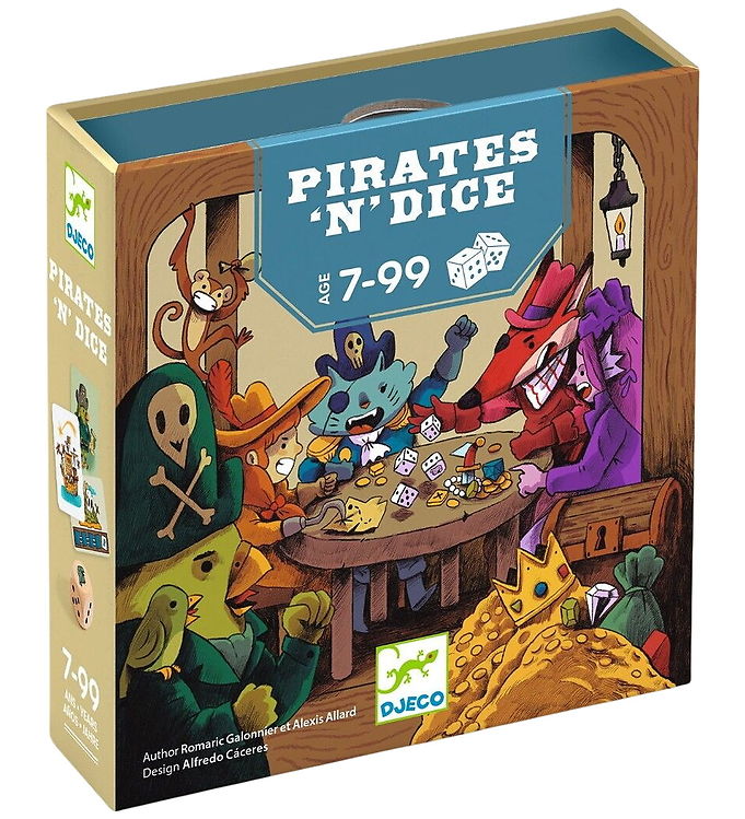 Djeco Spil - Pirates 'N' Dice Djeco Spil - Pirates 'N' Dice