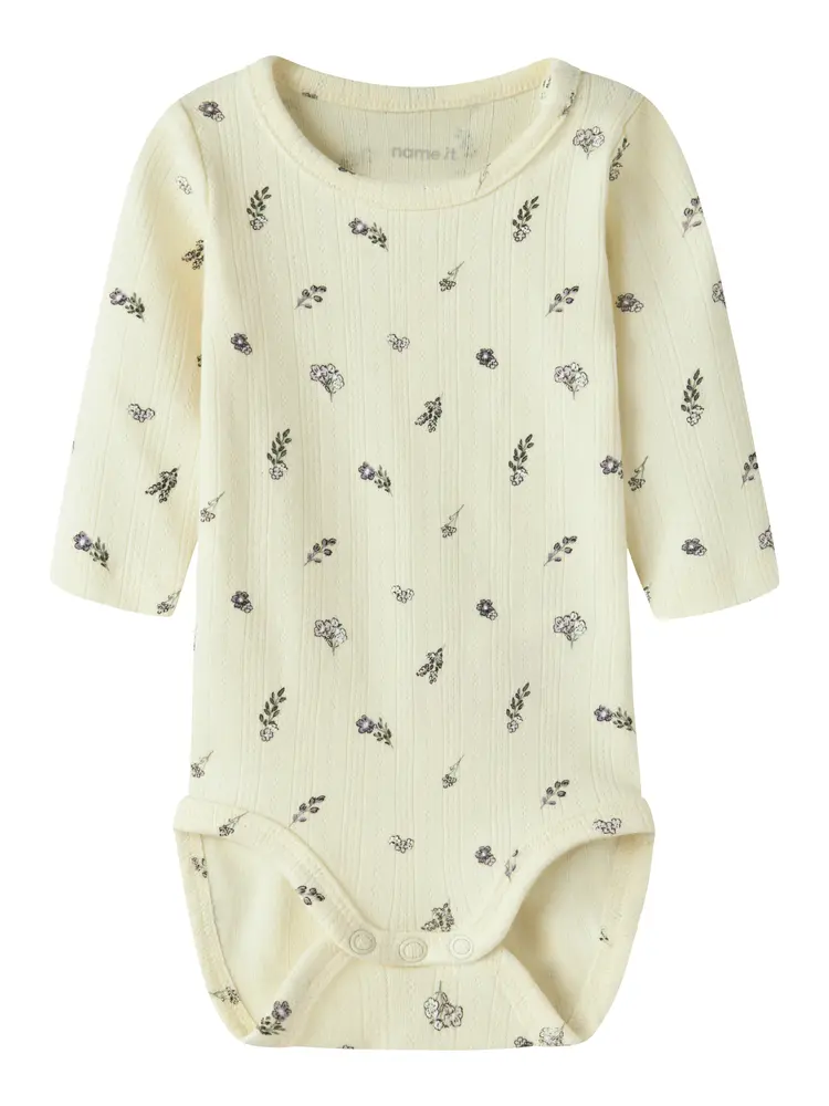 Dortheas Langærmet Body - Pear Sorbet - 50