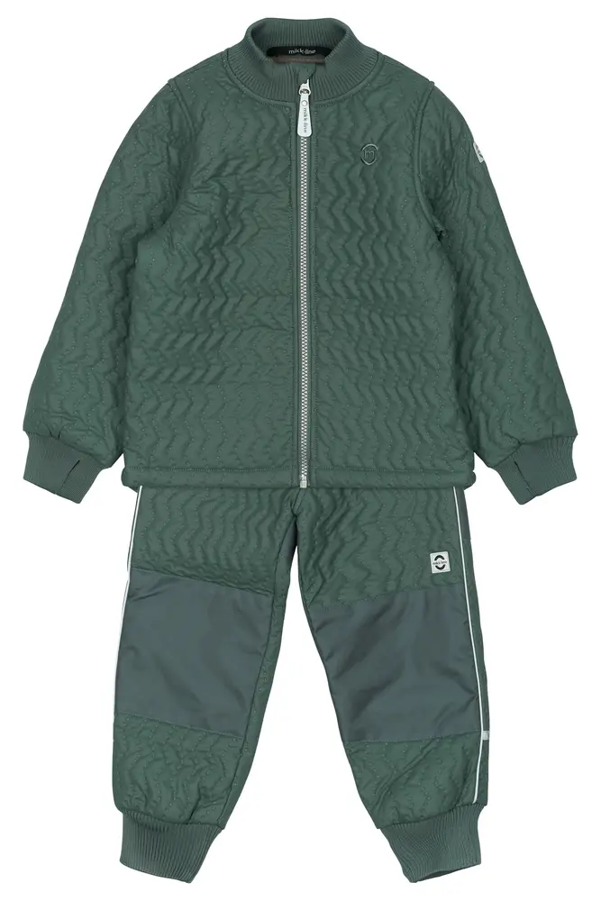 Duvet Fleece Sæt - Balsam green - 4 ÅR