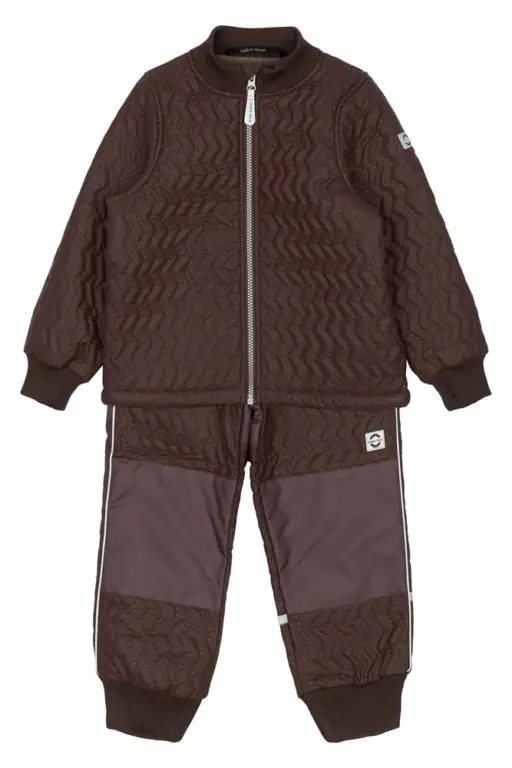 Duvet Fleece Sæt - French roast - 4 ÅR