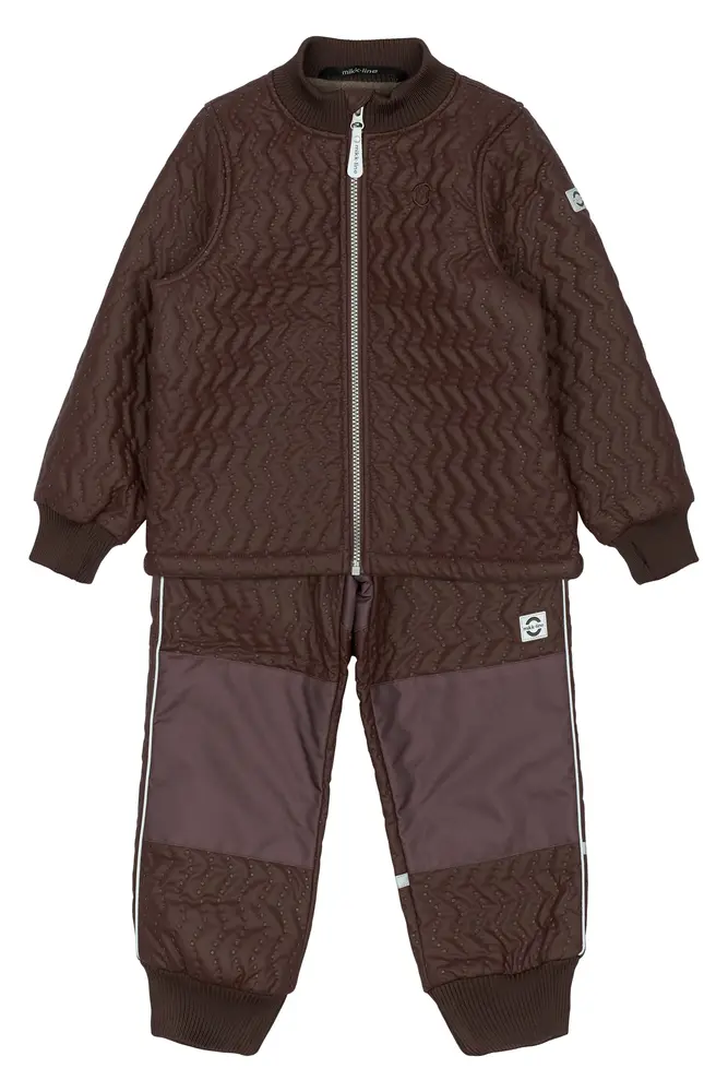 Duvet Fleece Sæt - French roast - 4 ÅR