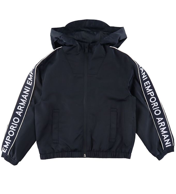 Emporio Armani Jakke - Navy m. Logostribe