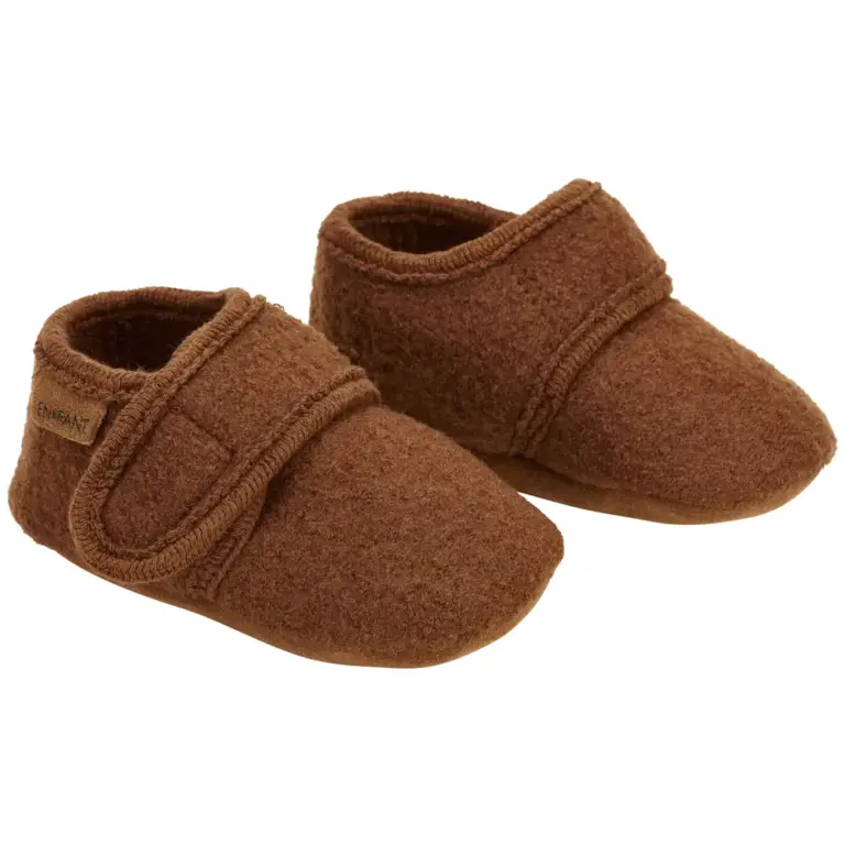 En Fant Baby Wool Slippers - Emperador - 23/24