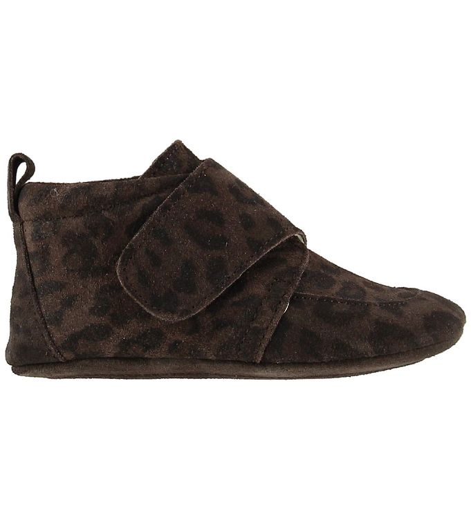En Fant Hjemmesko - Brun m. Leoprint En Fant Hjemmesko - Brun m. Leoprint