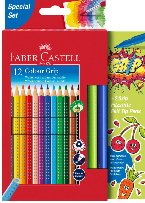 Farveblyant Faber-Castell grip 2001 12+2 tusser