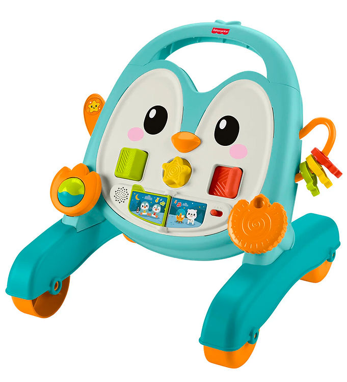 Fisher-Price Gåvogn - 2-i-1 Musical Penguin Activity Walker