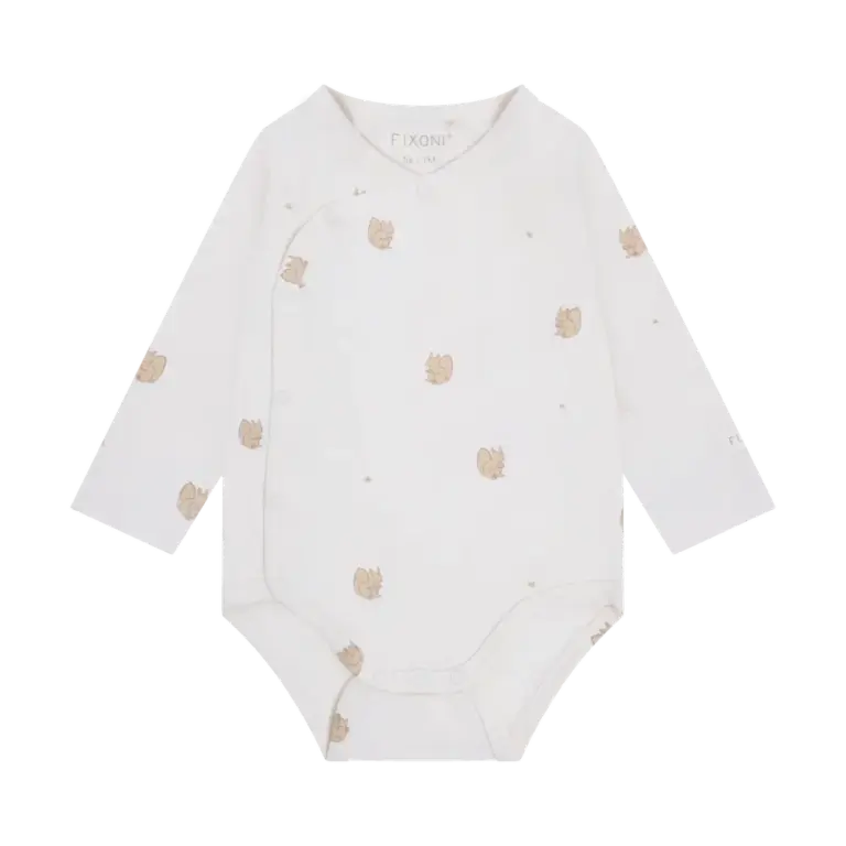 Fixoni Langærmet Wrap Body - Humus - 44 Fixoni Langærmet Wrap Body - Humus - 44