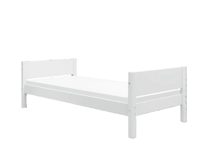 Flexa White Enkeltseng 90x200 cm - Hvid