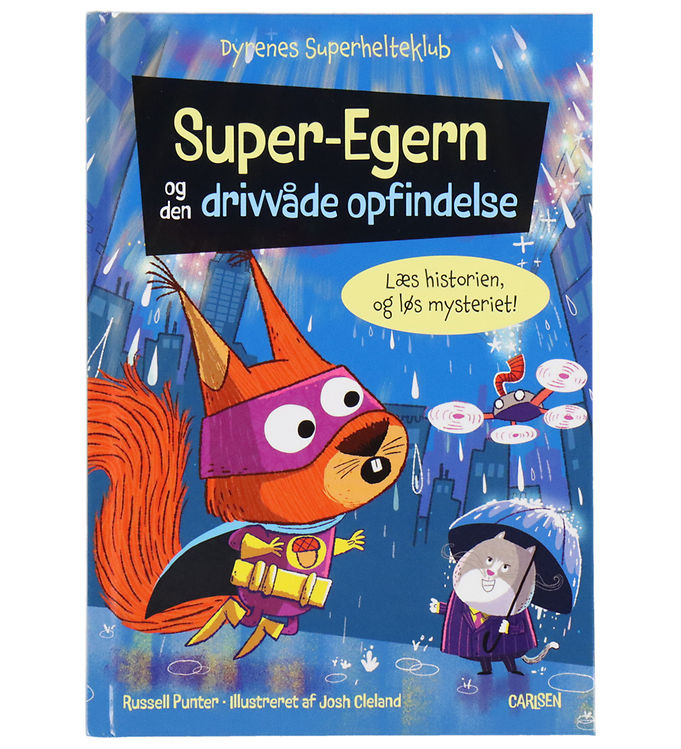 Forlaget Carlsen Bog - Super-Egern og den drivvåde opfindelse