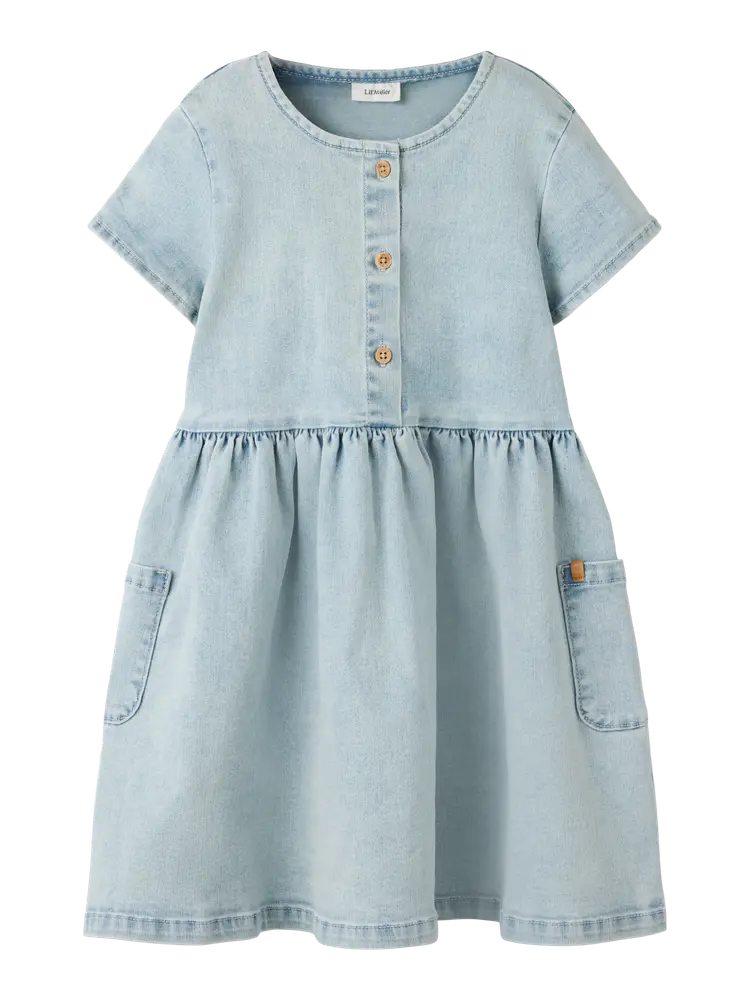Frances Denim Kjole - Light Blue Denim - 104 Frances Denim Kjole - Light Blue Denim - 104