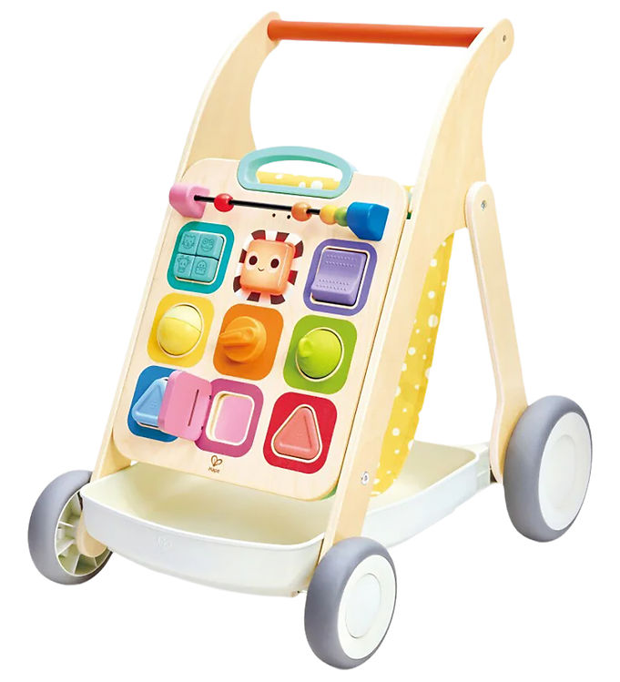 Hape Gåvogn m. Aktivitetslegetøj - 3-i-1 - Grow-With-Me