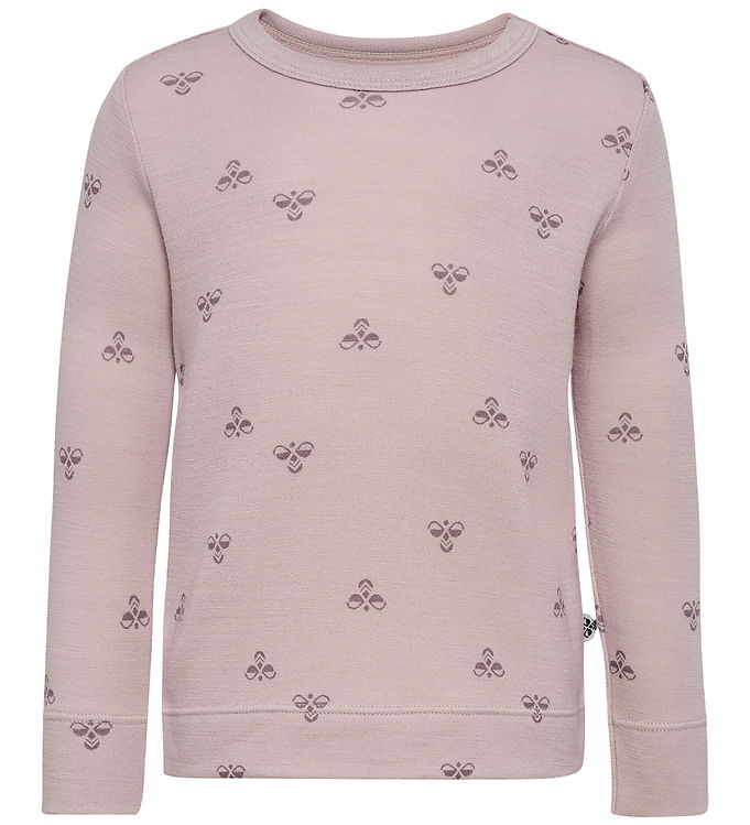 Hummel Bluse - Uld/Viskose - HmlMini - Cloud Gray