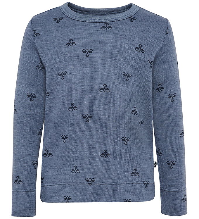 Hummel Bluse - Uld/Viskose - HmlMini - Flint Stone