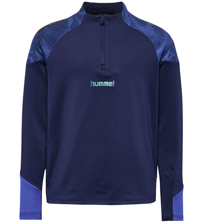 Hummel Bluse - hmlBlaze26 Pro Training Half Zip - Marine Hummel Bluse - hmlBlaze26 Pro Training Half Zip - Marine