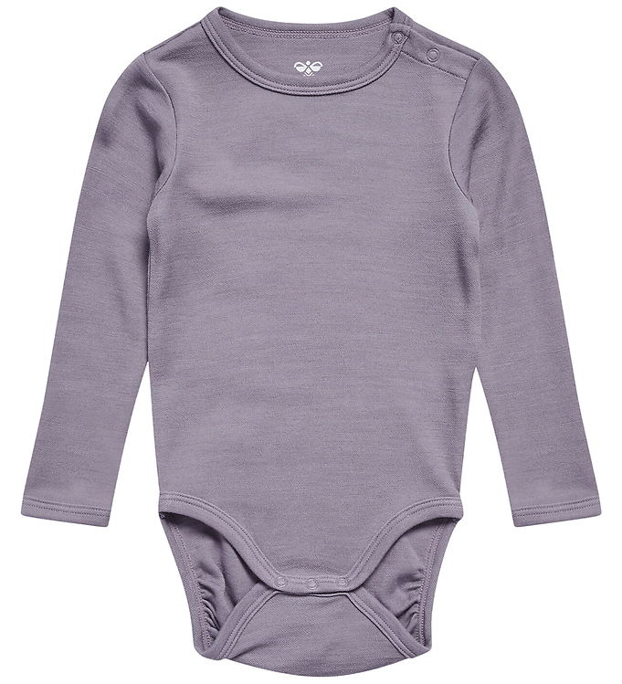 Hummel Body l/æ - Uld/Viskose - HmlMini Solid - Gray Ridge
