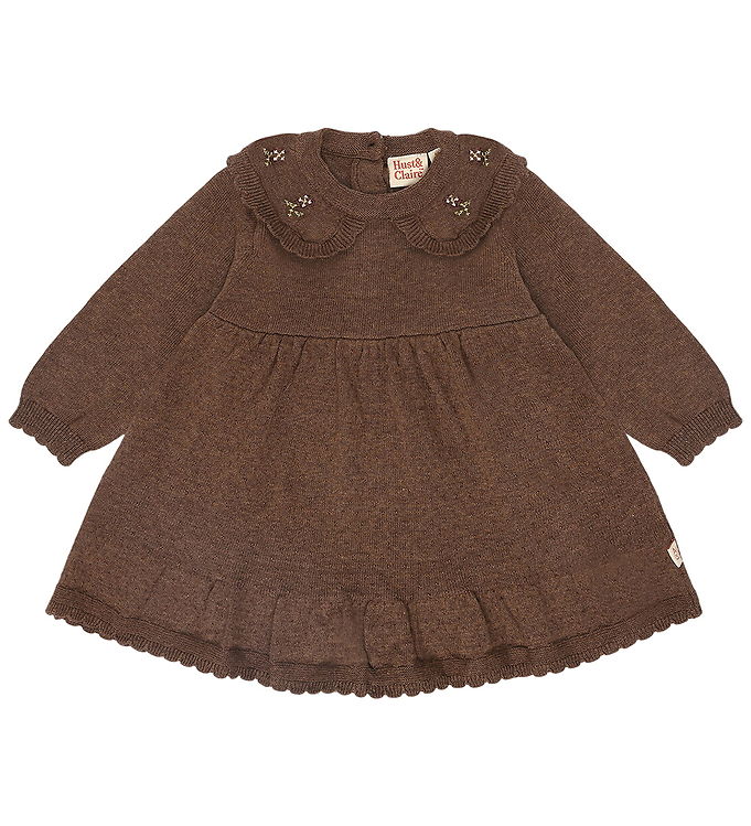 Hust and Claire Kjole - Strik - HCKlara Knit - Toffee Melange