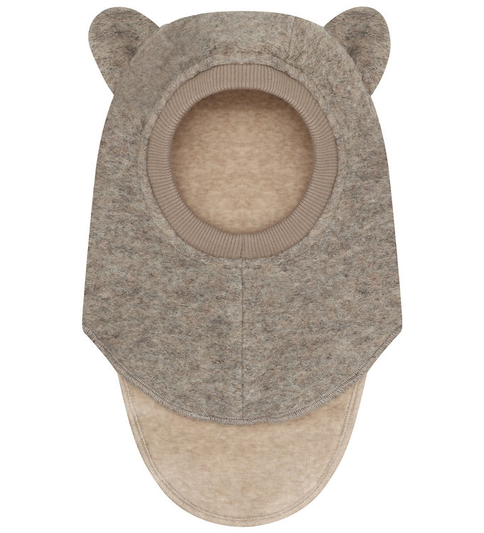 Huttelihut Elefanthue - Uld - 2-lags - Camel Melange Huttelihut Elefanthue - Uld - 2-lags - Camel Melange