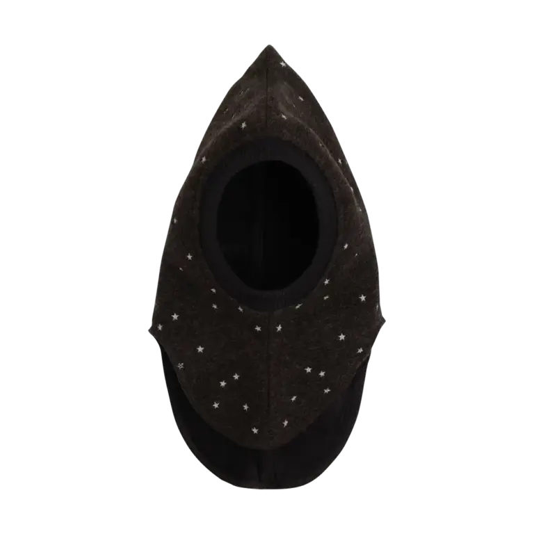Huttelihut Elefanthue Uld - Dark Brown Melange - 50 Huttelihut Elefanthue Uld - Dark Brown Melange - 50