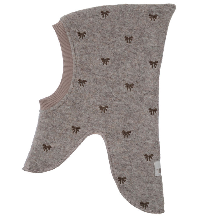Huttelihut Elefanthue - Uld/Bomuld - 2-lags - Camel Melange m. S Huttelihut Elefanthue - Uld/Bomuld - 2-lags - Camel Melange m. S