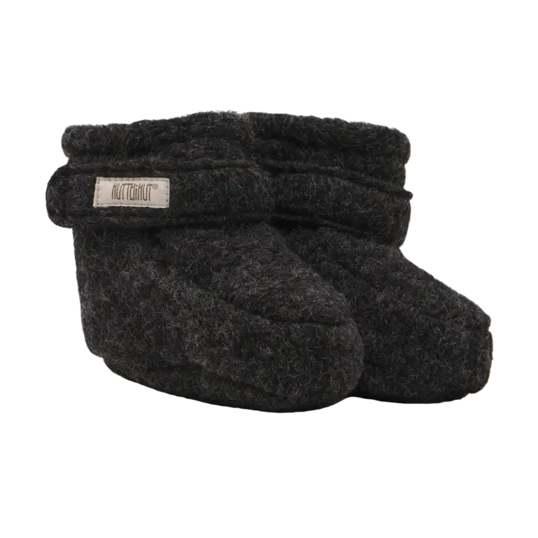 Huttelihut Footies - Dark Grey Melange - 5056
