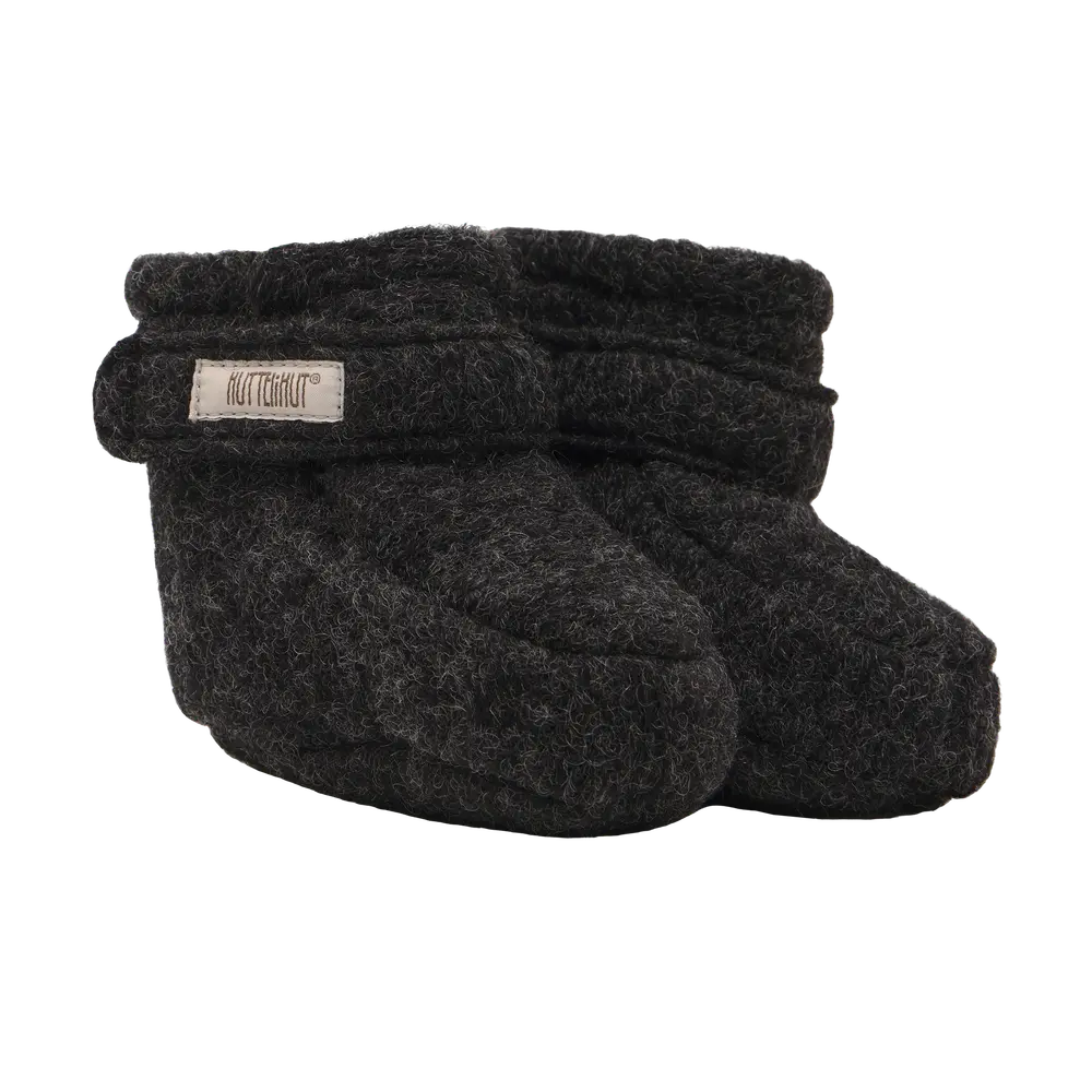 Huttelihut Footies - Dark Grey Melange - 5056 Huttelihut Footies - Dark Grey Melange - 5056
