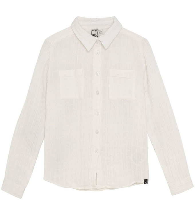 Indian Blue Jeans Skjorte - Bright White Indian Blue Jeans Skjorte - Bright White