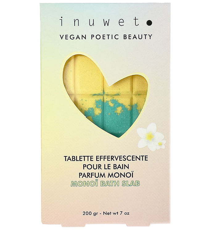 Inuwet Bath Tablet Fizz - 200g - Monoi