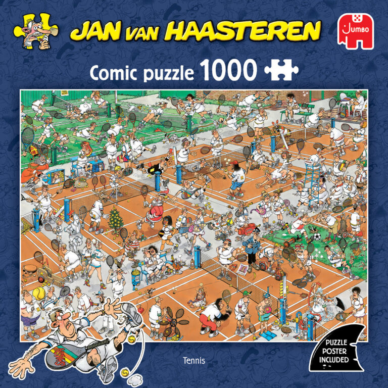 JANVANHAASTEREN Tennis 1000 brikker JANVANHAASTEREN Tennis 1000 brikker