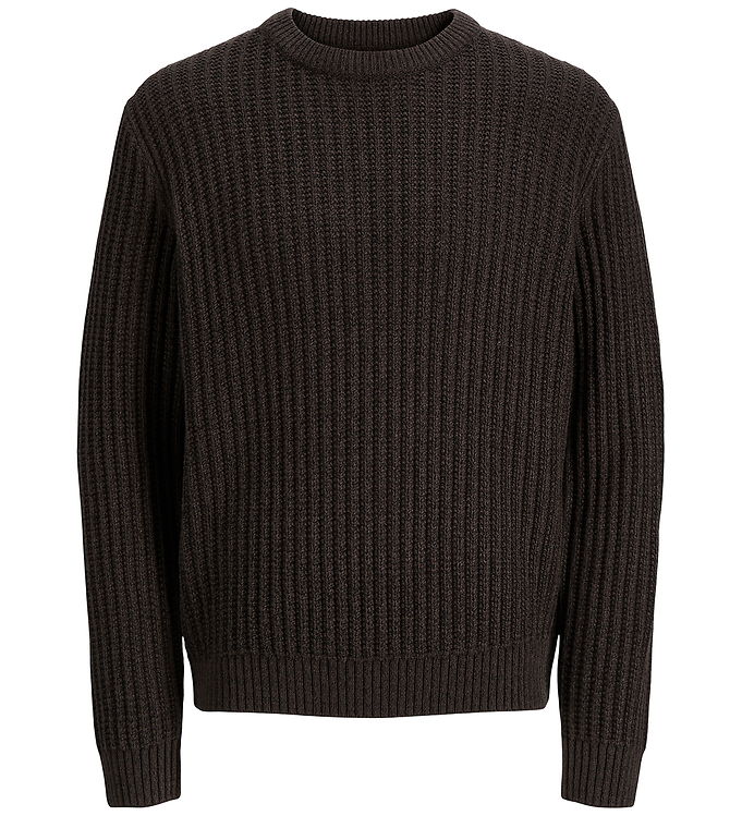 Jack & Jones Bluse - Strik - JjjAxon - Mulch/Twisted Black Jack & Jones Bluse - Strik - JjjAxon - Mulch/Twisted Black