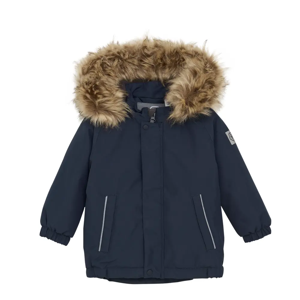 Jakke m. Fake Fur - Total Eclipse - 98 Jakke m. Fake Fur - Total Eclipse - 98