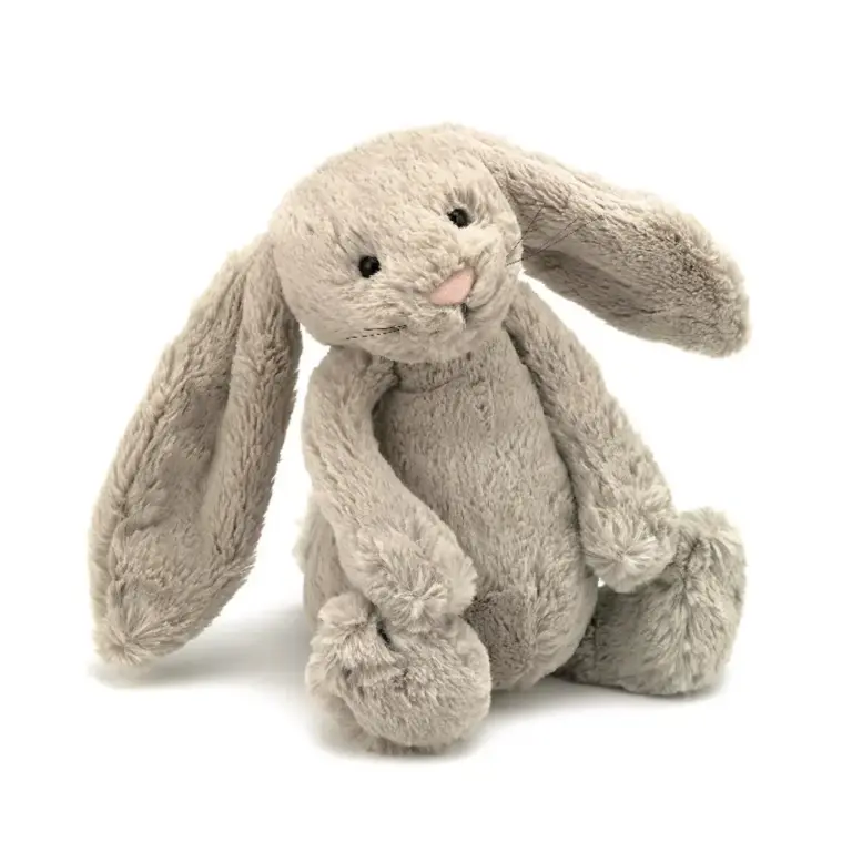 JellyCat Bashful Kanin - Beige 31 cm.