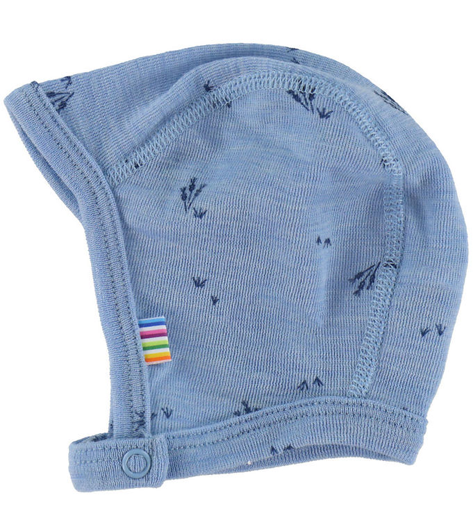 Joha Babyhjelm - Uld - Blue Melange Joha Babyhjelm - Uld - Blue Melange