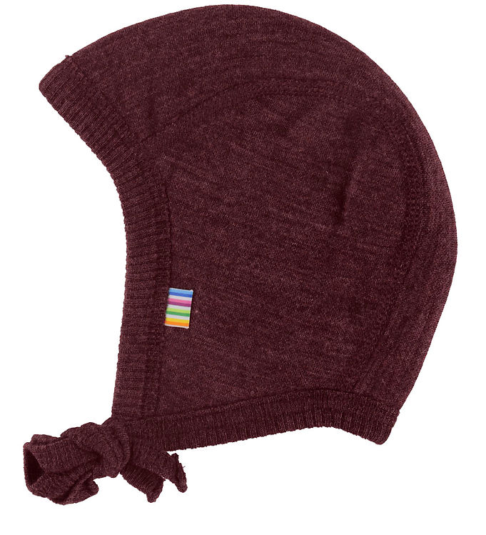 Joha Babyhjelm - Uld - Burgundy