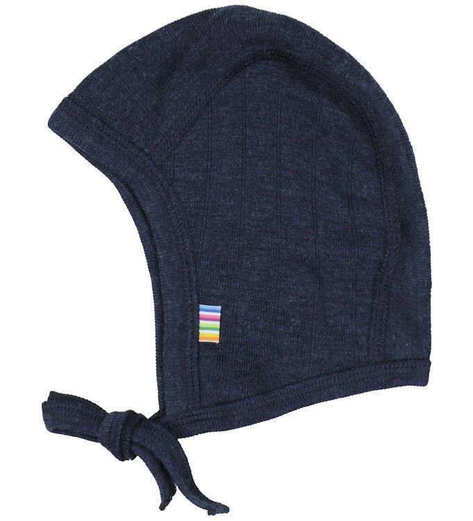 Joha Babyhjelm - Uld/Silke - Navy