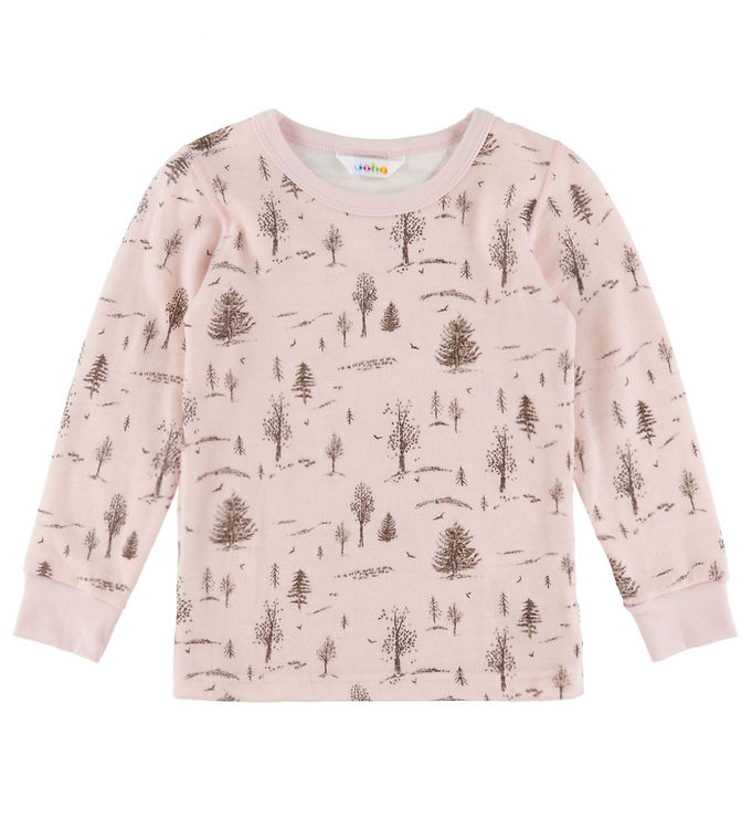 Joha Bluse - Uld/Viskose - Lyserød Joha Bluse - Uld/Viskose - Lyserød