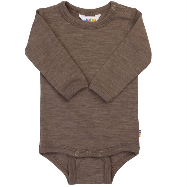 Joha Body - Uld/Silke - Brun Melange