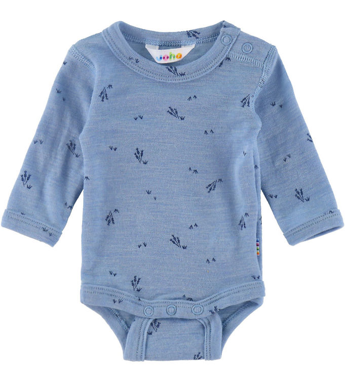 Joha Body l/æ - Uld - Blue Melange Joha Body l/æ - Uld - Blue Melange
