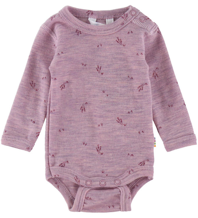 Joha Body l/æ - Uld - Lilla Melange Joha Body l/æ - Uld - Lilla Melange