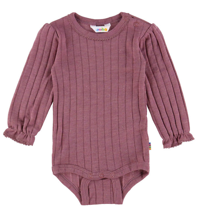 Joha Body l/æ - Uld/Silke - Rib - Lyng Joha Body l/æ - Uld/Silke - Rib - Lyng