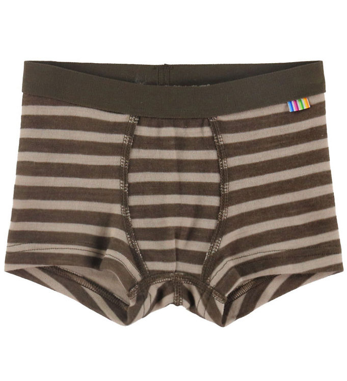 Joha Boxershorts - Uld - Mørkebrun