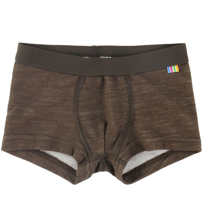 Joha Boxershorts - Uld/Viskose - Mørkebrun Joha Boxershorts - Uld/Viskose - Mørkebrun