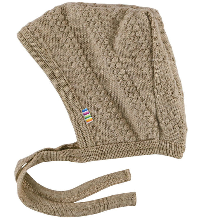 Joha Hjelm - Strik - Uld - 2-lags - Beige Melange