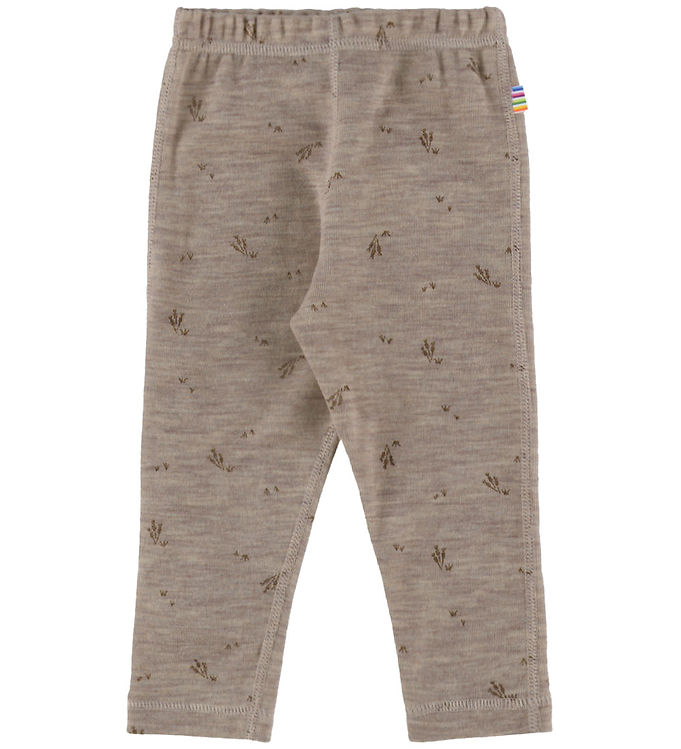 Joha Leggings - Uld - Beige Melange Joha Leggings - Uld - Beige Melange