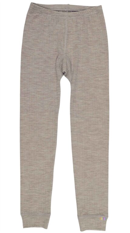Joha Leggings Uld Rib Sesame Melange