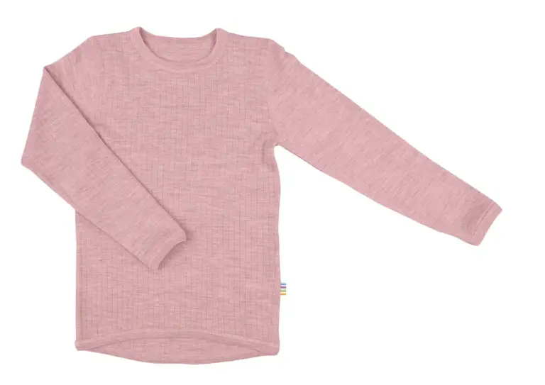 Joha Uld Bluse Med Lange Ærmer - Old Rose - 100 Joha Uld Bluse Med Lange Ærmer - Old Rose - 100