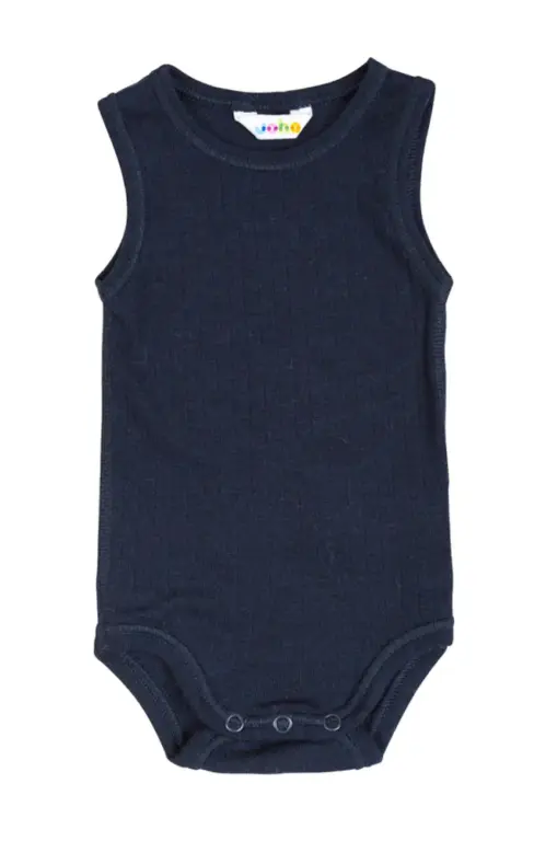 Joha Uld Body Uden Ærmer - Navy - 70