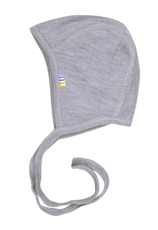 Joha Uld Hjelm, Dobbelt Lag - Grey Melange - 34 CM