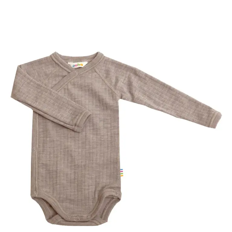 Joha Uld Slå-Om Body - Sesame Melange - 40